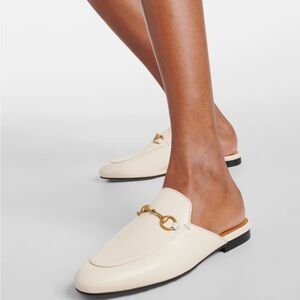 Gucci Princeton Slides White 8 - $950 Retail - Used Condition